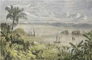The Bay of Samana in 1869, Santa Barbara de Samana