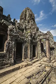 Bayon temple, Angkor Thom, Cambodia, Asia