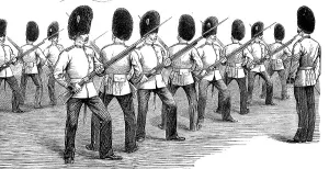 Bayonet exercise at the Albert Hall