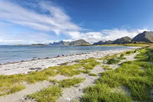 Beach of Fredvang, Lofoten, Nordland