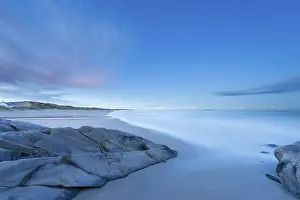 Beach at Hellesto, Rogaland, Norway, Europe