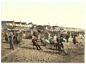 Beach houses on Westerland, Sylt