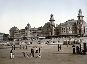 The beach and Kursaal, Blankenberghe