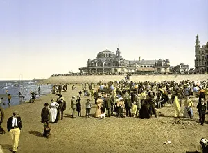 The beach of the Kursaal, Ostend