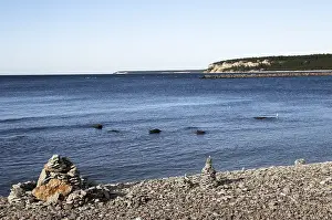 On the beach of Lickehamn, Gotland, Sweden, Europe