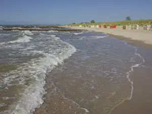 Beach, Ostseewellen, Ahrenshoop
