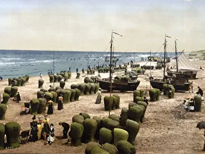 The beach, Scheveningen, Holland