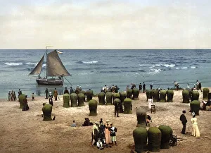 The beach, Scheveningen, Holland