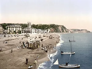The beach, Teignmouth, England