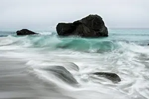 Beach of Utakleiv, Vestvagoy, Lofoten