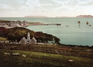 Beaumaris Bay in 1880, in Wales