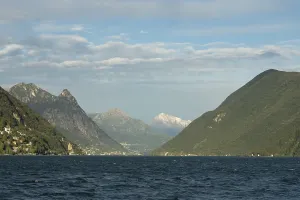 Beautiful colour on Lago di Lugano