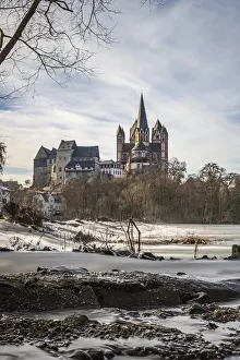 Beautiful landscape shot on the river Lahn