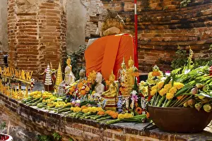 Beautiful photo of buddist temple stupa ruin