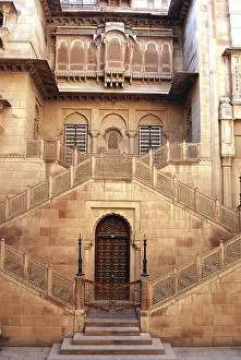 Beautiful steps in Junagarh fort