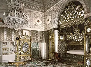 Bedchamber of the late Bey of Tunis