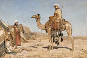 A Bedouin Camp, Bedouin Arabs, ca 1850