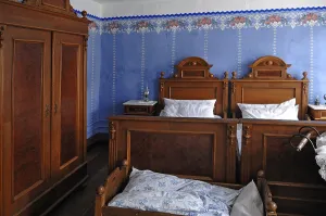 Bedroom, 1935, teachers flat in the schoolhouse