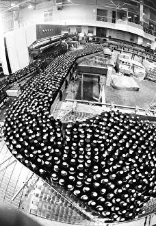 Beer production at the Dortmunder Aktien-Brauerei (DAB) on 29