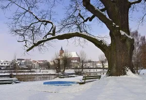 Beeskow Marienkirche in winter