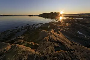 Category Scandinavia Prints: Beitstadfjorden, Steinkjer, sunset