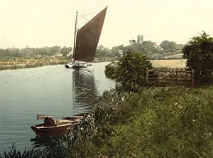 Belaugh, in the English county of Norfolk