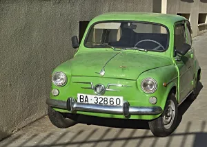 Beliebter Kleinwagen von Seat in Spanien mit Fiat Lizens gebaut