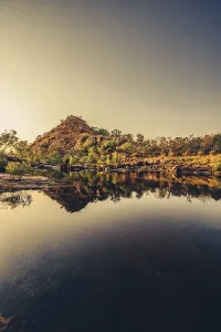 Bell Gorge, The Kimberleys, sunrise in the outback