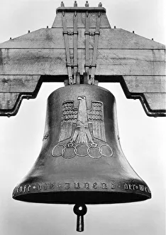 Bell at Olympic Stadium, historical image