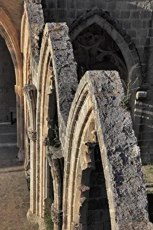 Bellapais Abbey, Beylerbeyi, parts of a Gothic monastery ruin