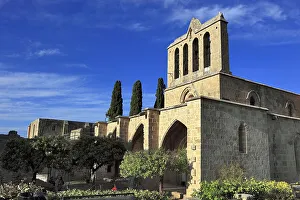 Bellapais, Beylerbeyi, parts of a Gothic monastery ruin