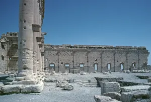Beltempel, Palmyra, Tadmor, Syria, May 1987, vintage, retro, old, historical, Asia