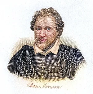 Ben Jonson, 1572-1637, English Jacobean playwright