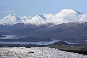 Ben Lomond and Ben Vorlich seen from Duncolm Hill