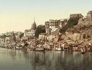Benares, Varanasi. The Maharajah's of Nagbur Ghat