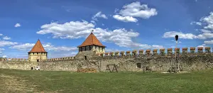 Bender, Moldova 06.09.2021. the Tighina Fortress in Bender