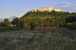 Benedictine Abbey of Montecassino on Monte Cassino