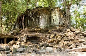 Beng Mealea was built as a Hindu temple