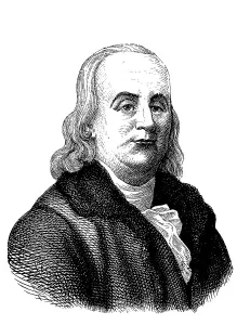 Benjamin Franklin, 1706 - 1790