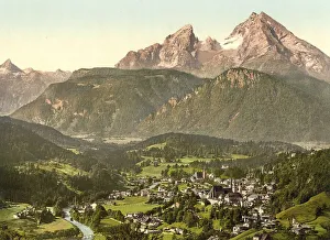 Berchtesgaden, seen from Metzenleiten