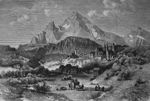 Berchtesgaden and Watzmann mountain