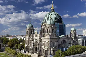 Berlin Cathedral, view from the Humboldt Forum