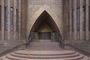 Berlin, church on Hohenzollerndamm