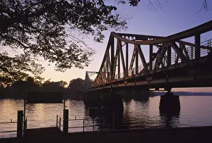 Berlin, Glienicker Bridge (Wannsee) / View to Potsdam
