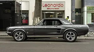 BERLIN - MAY 04, 2024: The muscle car Ford Mustang