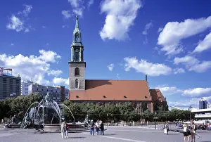 Berlin-Mitte, St Mary's Church Berlin-Mitte