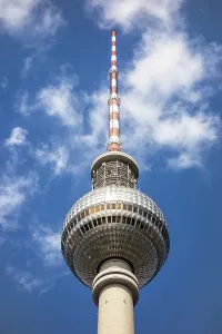 The Berlin television tower