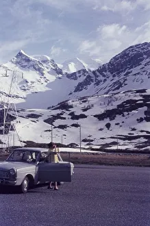 At the Bernina Pass, Switzerland