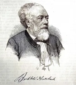 Berthold Auerbach, actually Moses Baruch Auerbacher