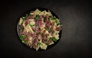 Beshbarmak, Kazakh meat, boiled meat with noodles